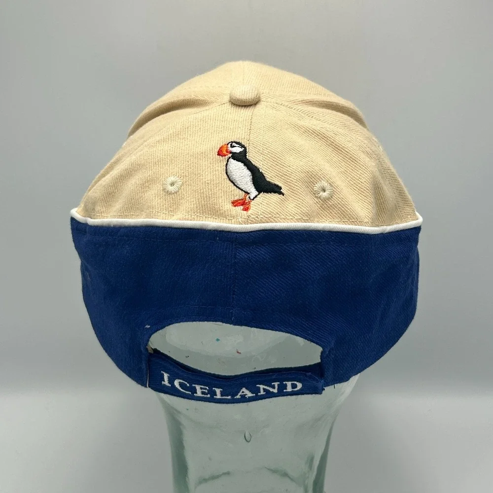 Iceland Puffin Hat Embroidered Flag Icewear Icelandic Drifta ehf Baseball Cap